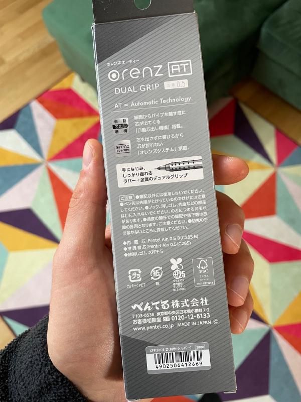 Pantel Orenz AT mechanical pencil