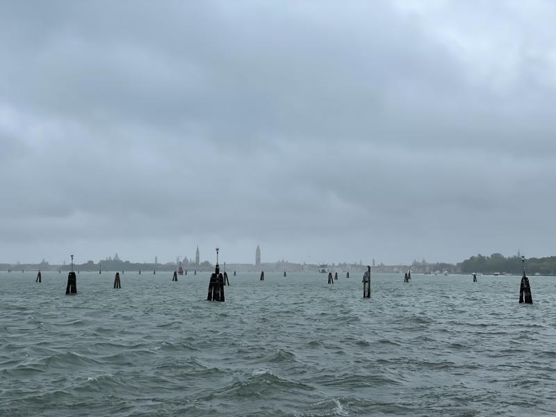 View on Venezia from Lido di Venezia