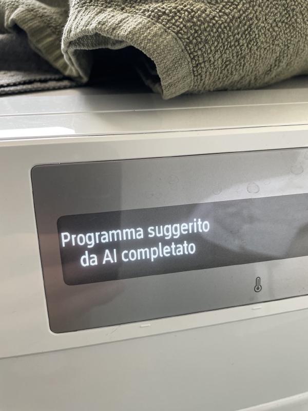 Samsung washing machine with AI